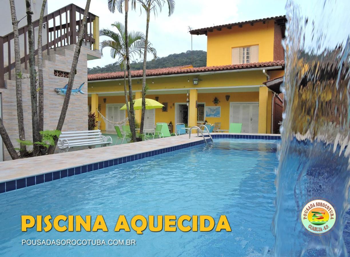 Pousada Sorocotuba - Piscina Aquecida Guarujá Exterior foto